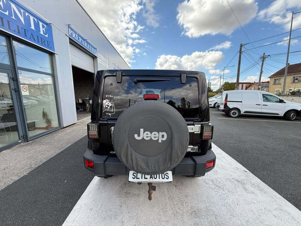 Wrangler SAHARA 2.8 CRD 4X4 200CH GARANTIE 6 MOIS / REPRISE POSSIBLE 2013 occasion 36300 Le Blanc