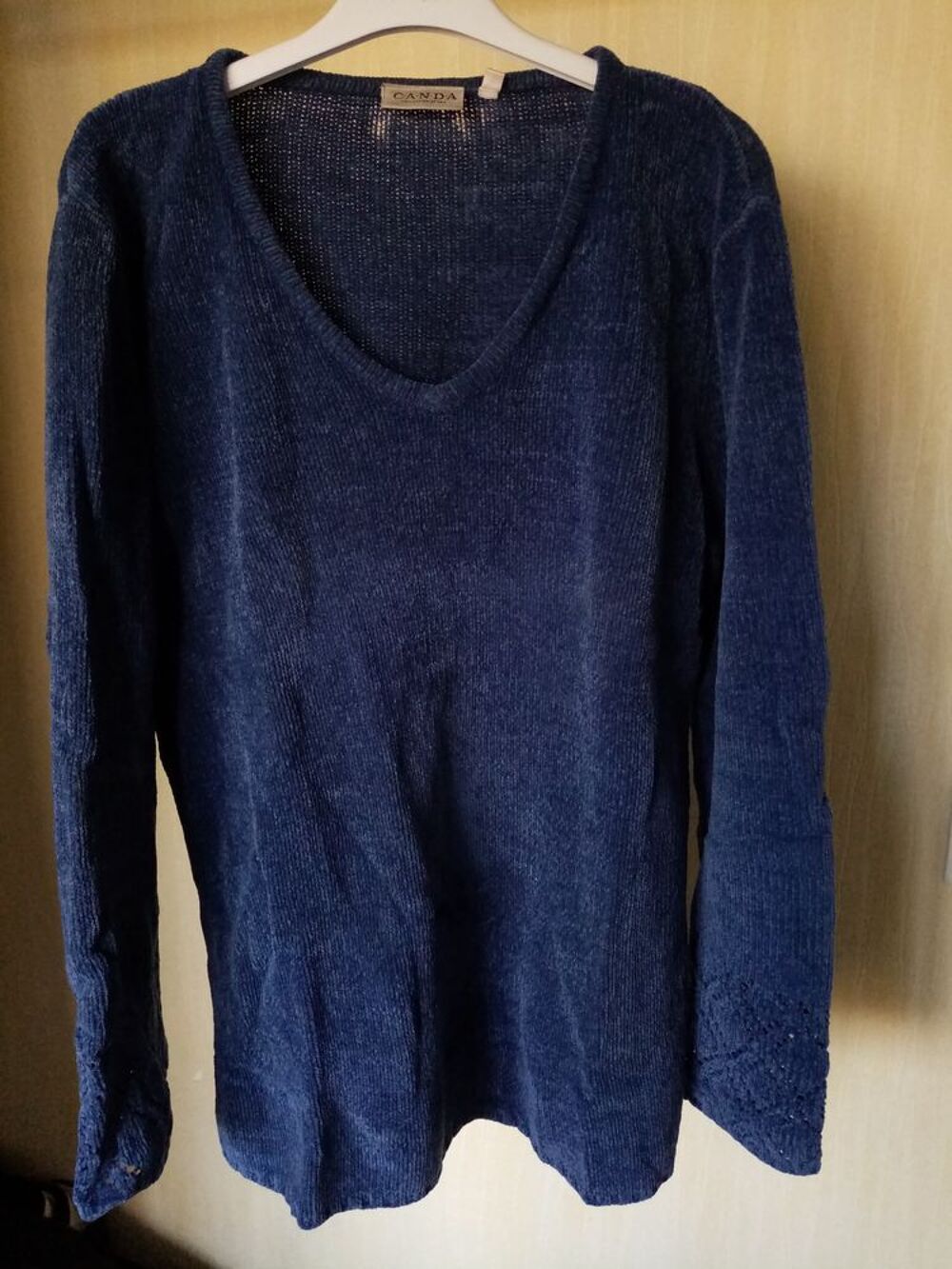 pull l&eacute;ger bleu marine Vêtements