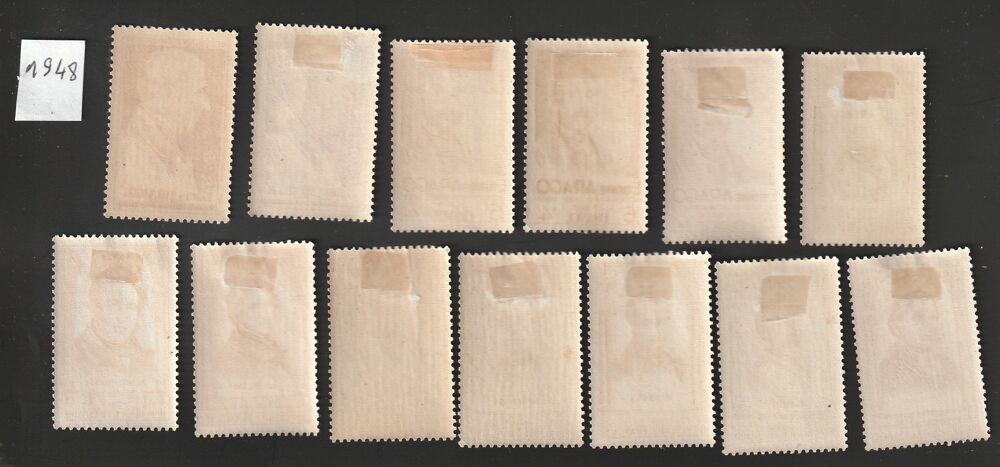 Timbres Neufs avec charni&egrave;re CLEAN
Ann&eacute;es 40 