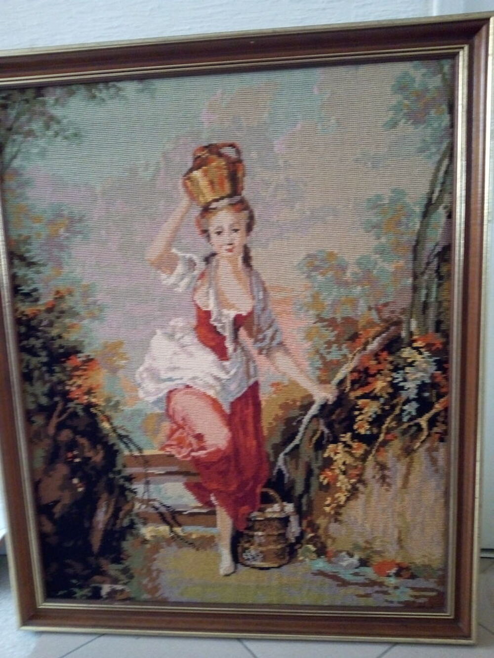 La Laiti&egrave;re et le Pot au lait de Jean-Baptiste Huet Décoration