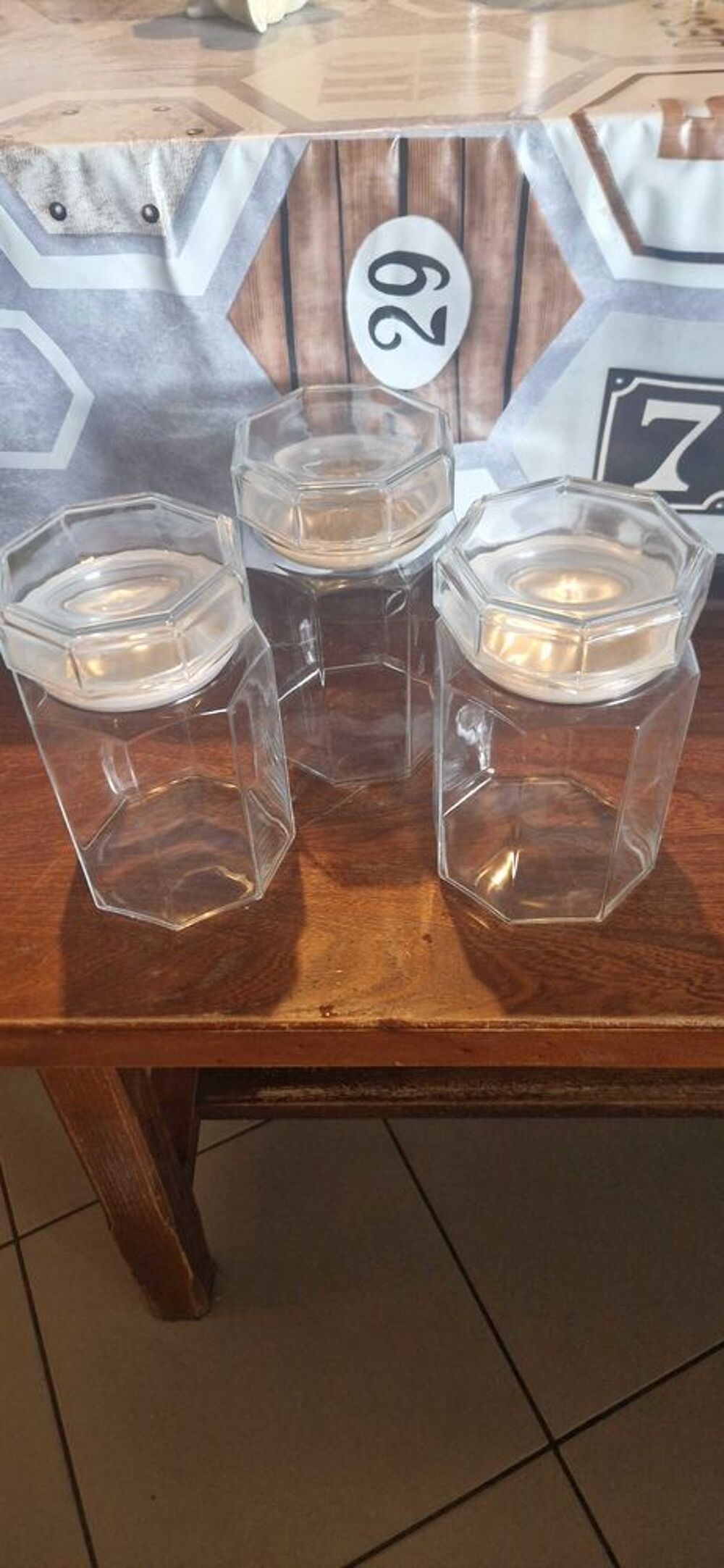 Pot en verre VINTAGE Electroménager