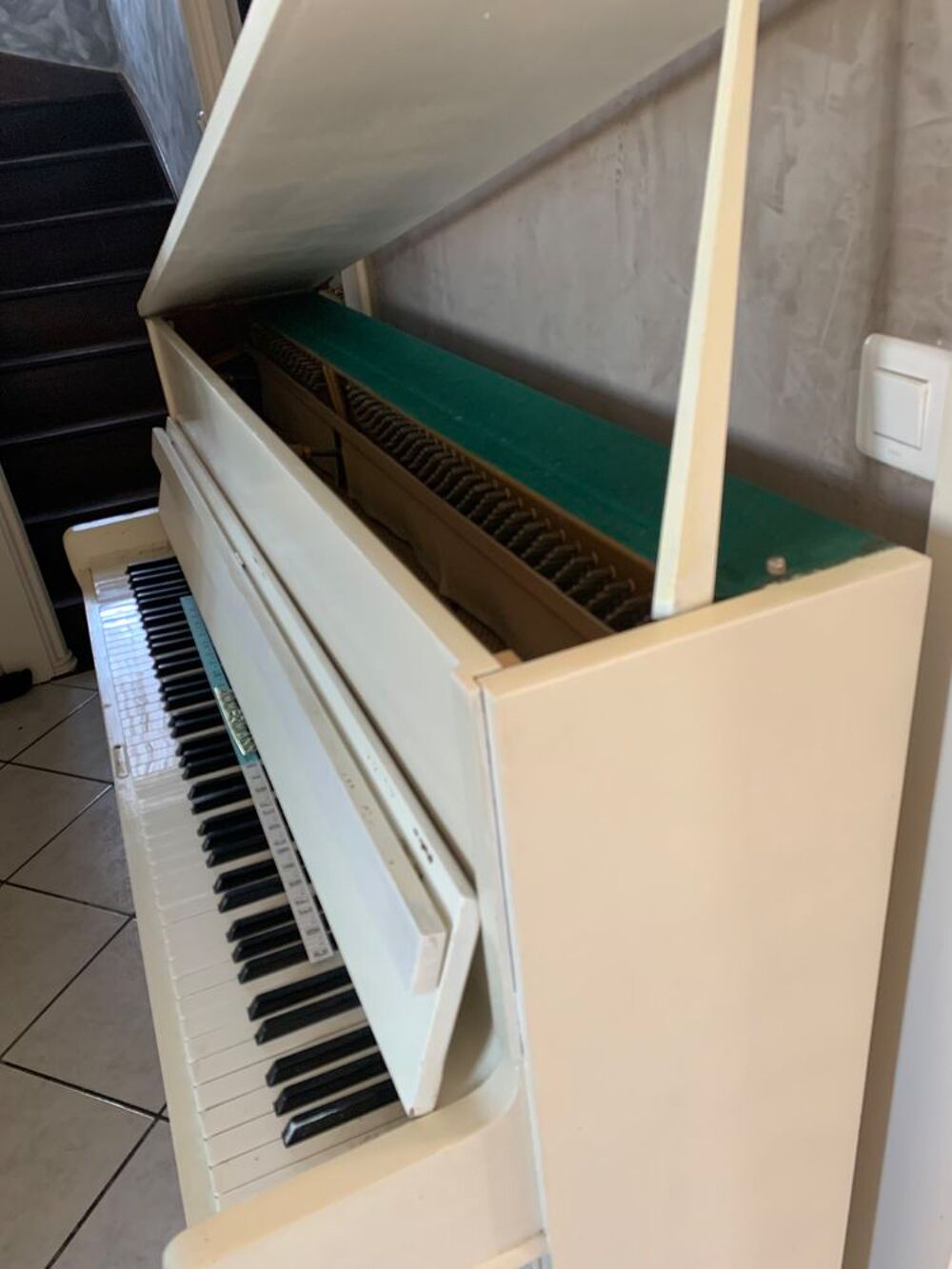 PIANO ZIMERMAN STRUCTURE ET CADRE EN BOIS Instruments de musique