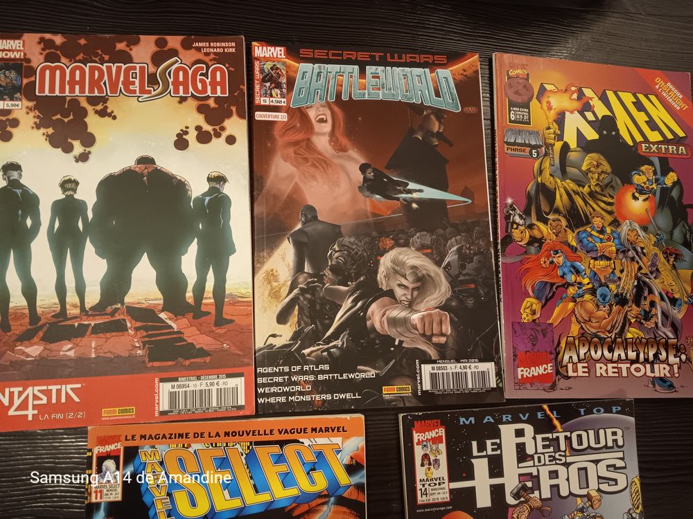 Lot de COMICS MARVEL Livres et BD