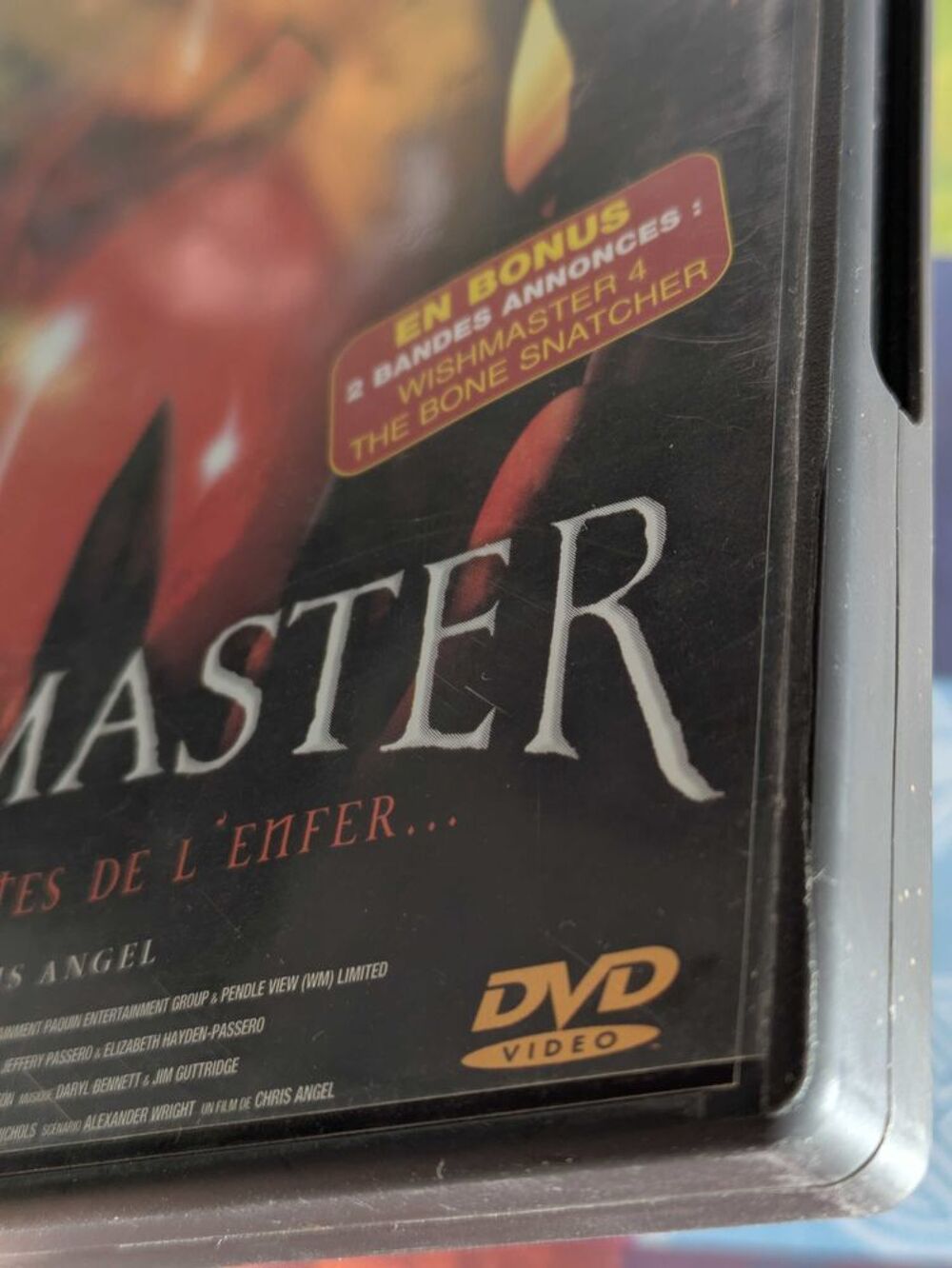 dvd whishmaster DVD et blu-ray