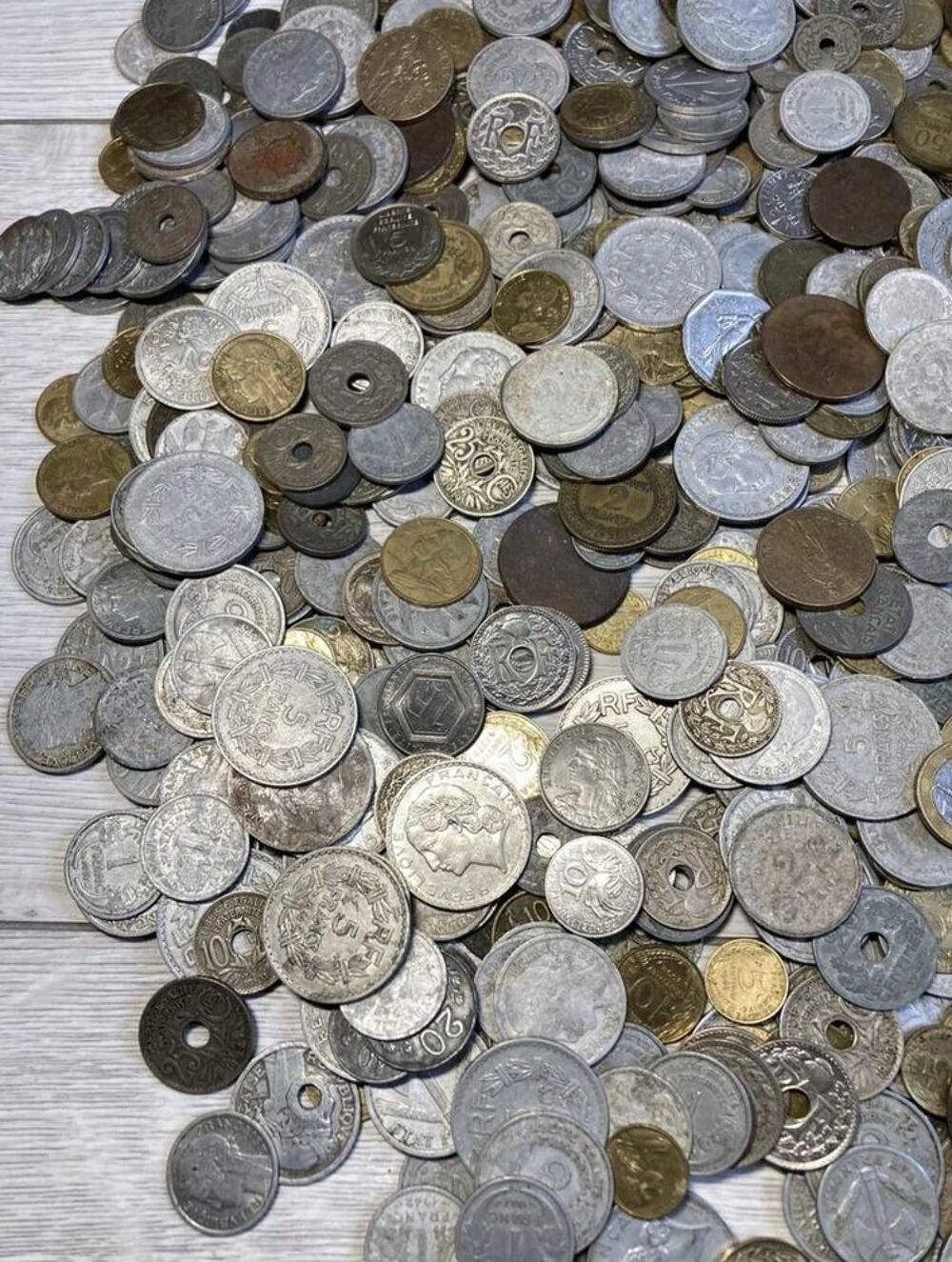 lot ancien francs 