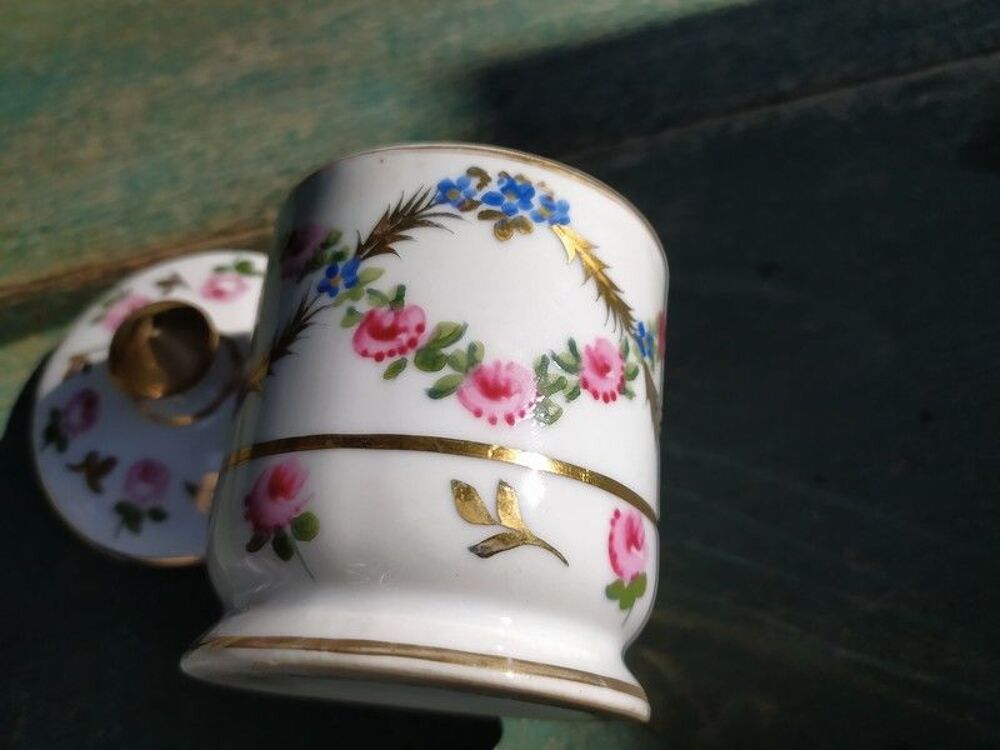 Pot Porcelaine PF France D&eacute;cor Style XVIII&egrave;me 