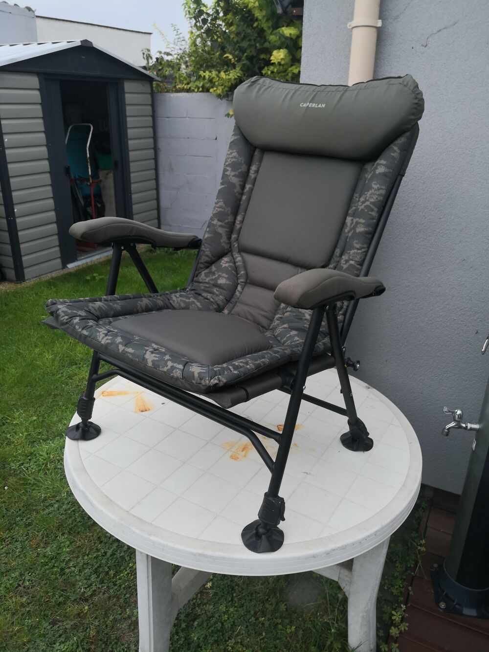 Fauteuil de p&ecirc;che pour carpiste Sports