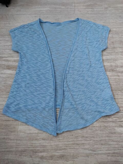 F (5) - 14 ans ? Gilet bleu   H&M   0 Paris 13 (75)