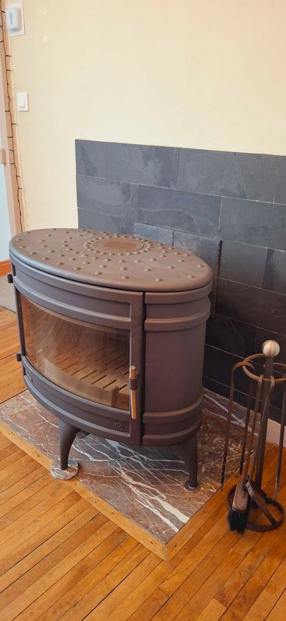 po&ecirc;le fonte 12kw buches 60cm Bricolage