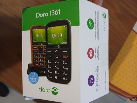 Doro 1361 Téléphone Portable 2G noir. Marseille 8 (13)