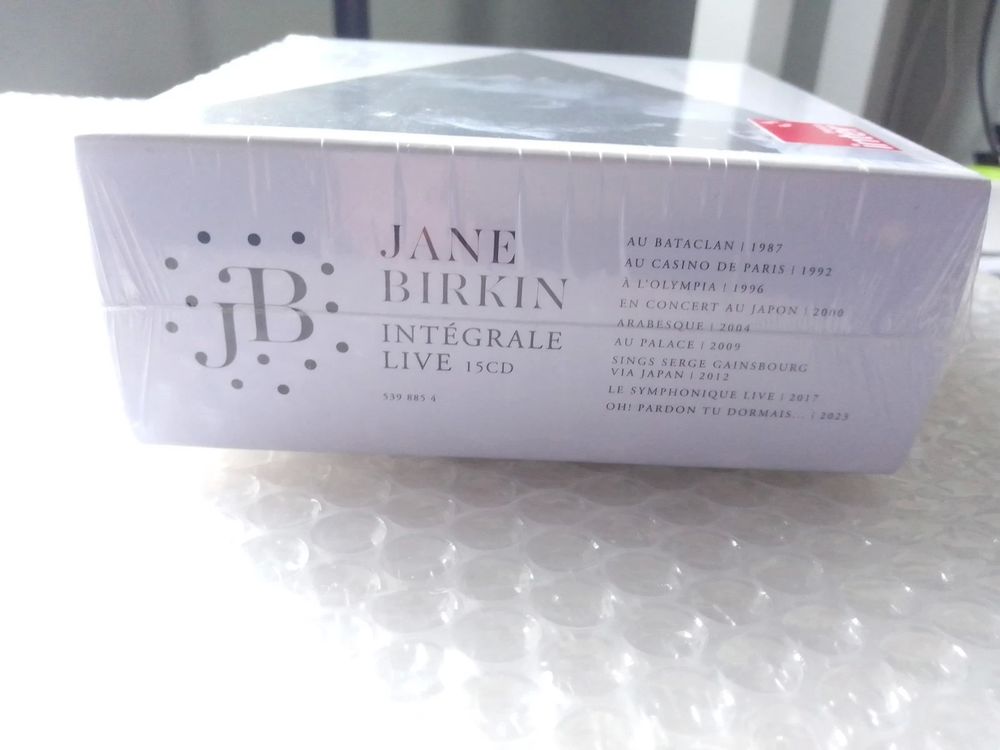 Jane Birkin Coffret "Int&eacute;grale Live" 15 Cd Neuf Scelle CD et vinyles