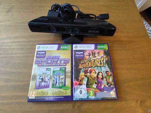 Caméra Kinect Xbox 360 + 2 Jeux à  SAISIR Jumilhac-le-Grand (24)
