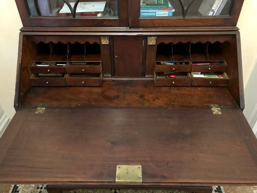 Scriban Biblioth&egrave;que &eacute;poque g&eacute;orgienne, d&eacute;but XIXe Meubles
