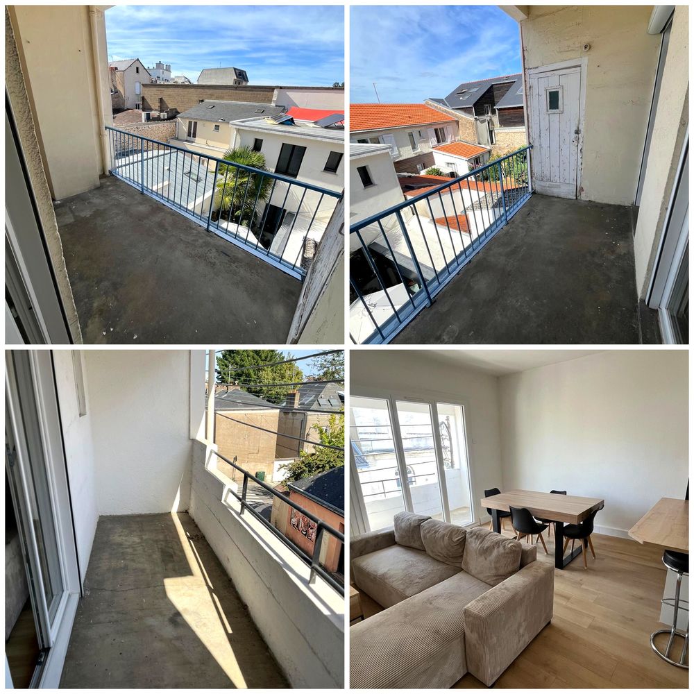 Vente Appartement Nantes Canclaux ? T3 traversant 58 m², dernier étage, 2 balc Nantes