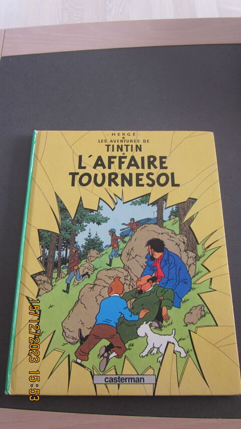 B D TINTIN L'AFFAIRE TOURNESOL DE 1984 D I  8 Coquelles (62)