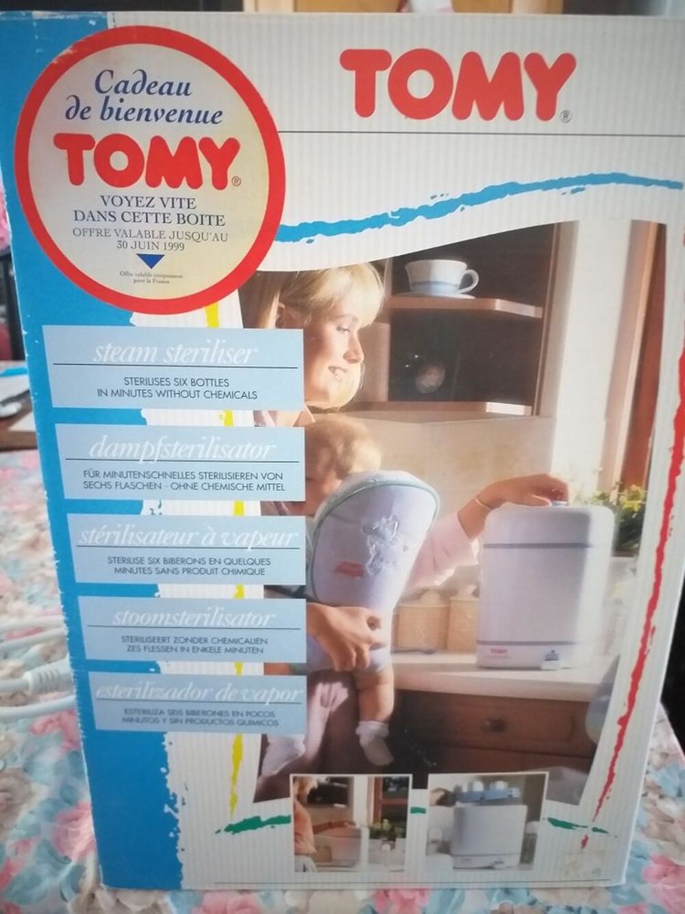 st&eacute;rilisateur vapeur TOMY Puériculture