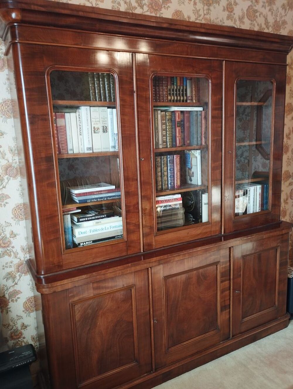 Biblioth&egrave;que anglaise 19eme si&egrave;cle Meubles