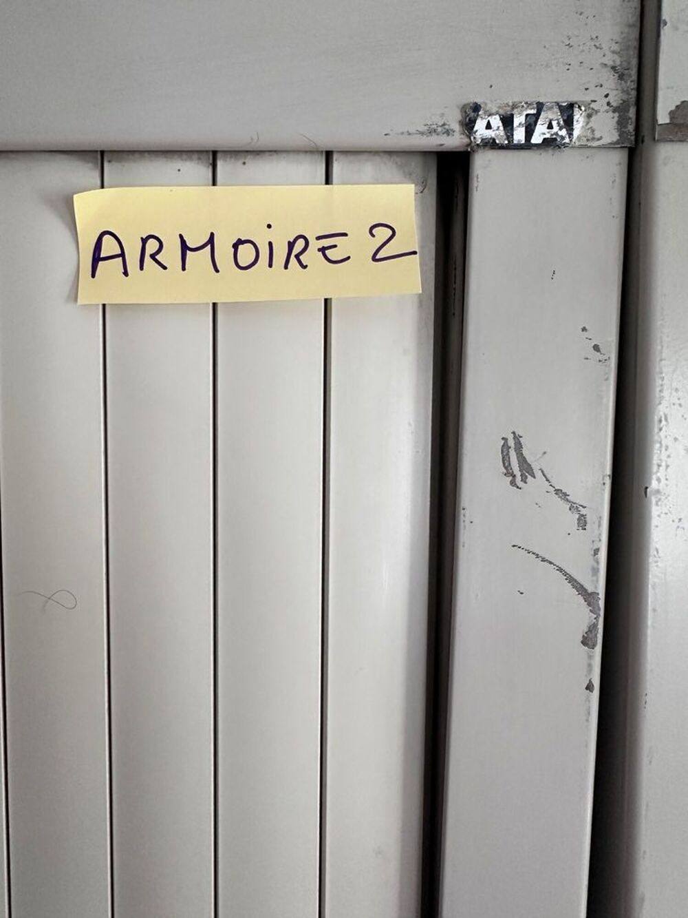 lot de 3 armoires de bureau + rehausses gris Meubles