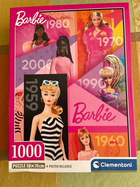 PUZZLE BARBIE _ Clementoni _ 1000 pices 13 Vigneux-sur-Seine (91)