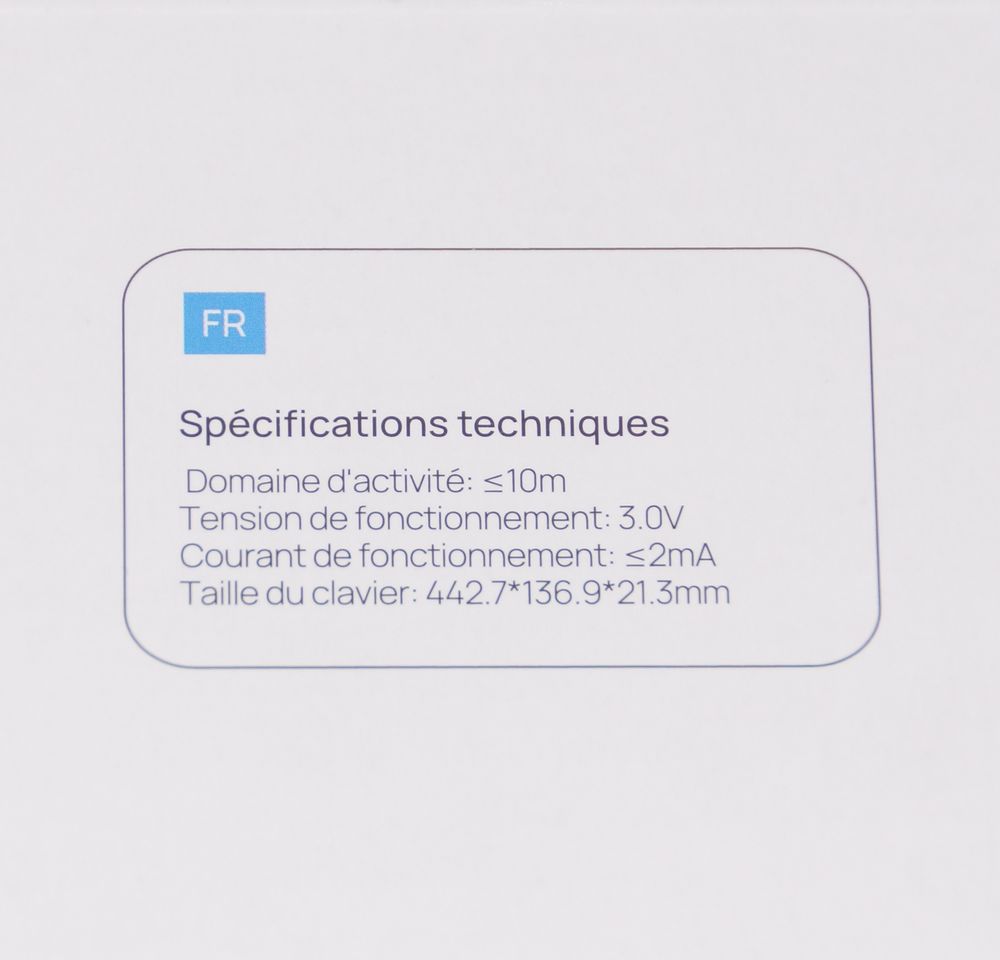 CLAVIER SANS FIL COMPACT Matériel informatique