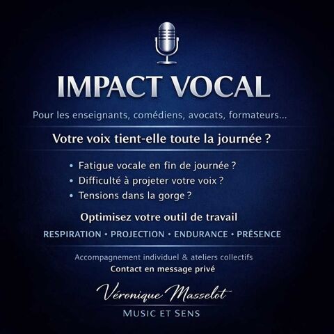 Accompagnement professionnel de la voix 25 66000 Perpignan