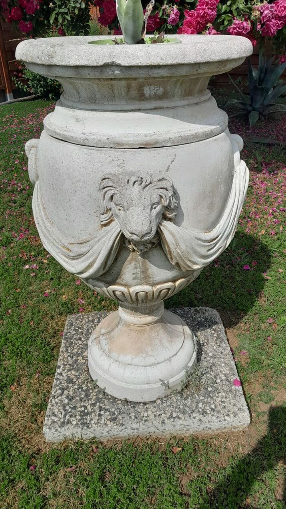Sujet en pierre Jardin