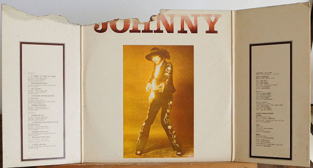 Vinyle 33T, 30cm - Johnny Halliday - Je t'aime, Je t'aime... CD et vinyles