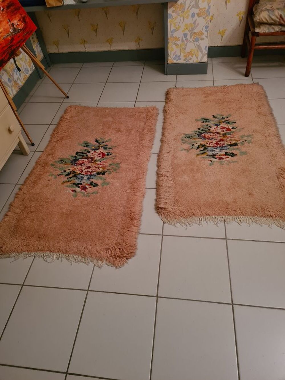 2 tapis laine, v&eacute;ritable berbere Décoration