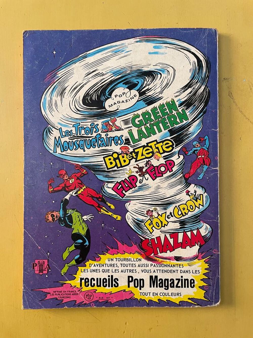 BIB ET ZETTE Recueil N&deg;38 1975 POP Magazine AREDIT Livres et BD