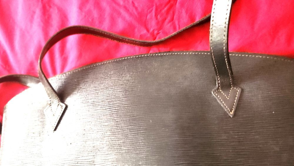 Authentique Sac &agrave; main Louis Vuitton Saint Jacques PM ? Cuir Maroquinerie