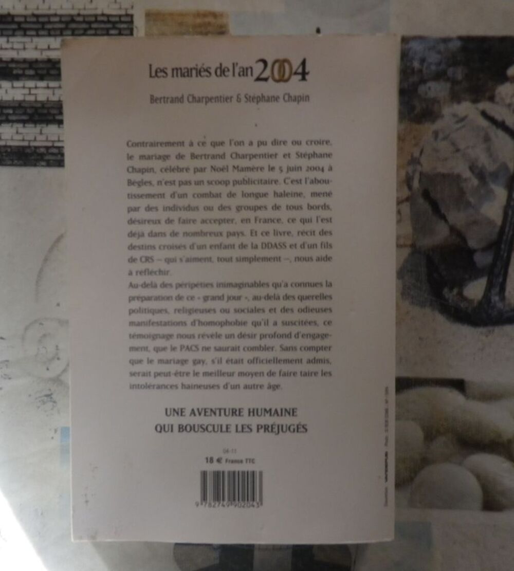 LES MARIES DE L'AN 2004 par B. CHARPENTIER et S. CHAPIN Livres et BD