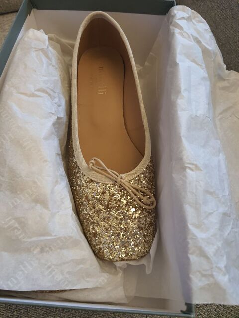 Chaussures femme Minelli talon 3,5cm, T. 38 paillet�es 70 Ch�lons-en-Champagne (51)