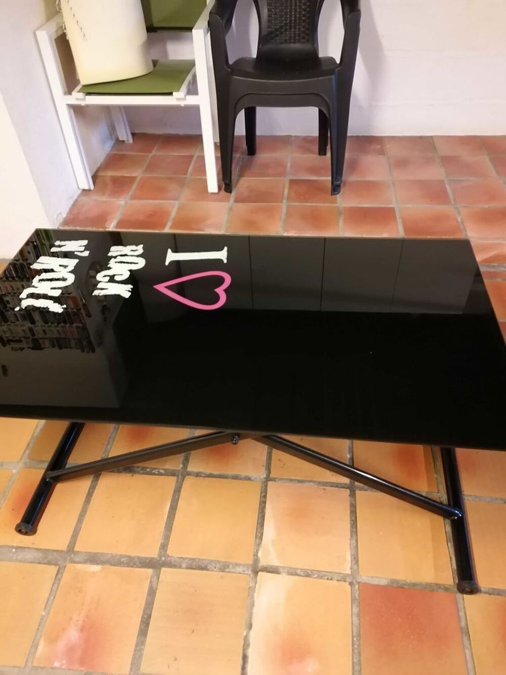 table extensible en verre Meubles