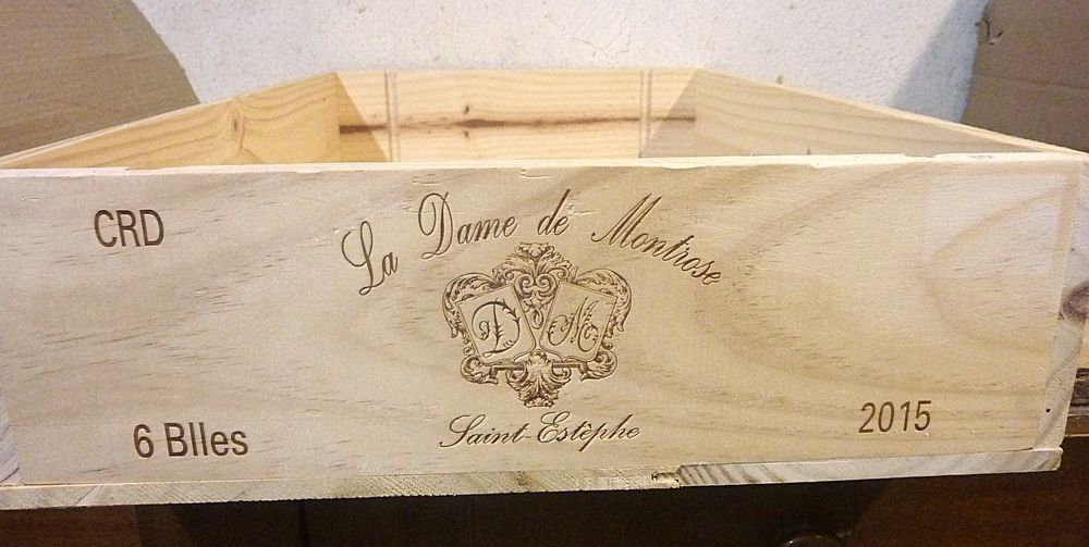 Caisse vin bois Décoration