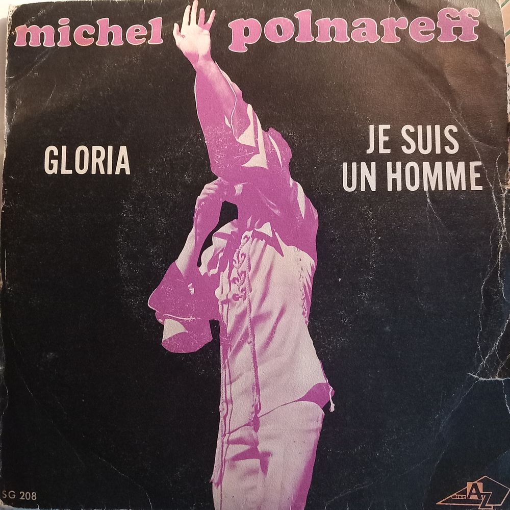 MICHEL POLNAREFF / 9 X DISQUES VYNOL 45 TOURS CD et vinyles