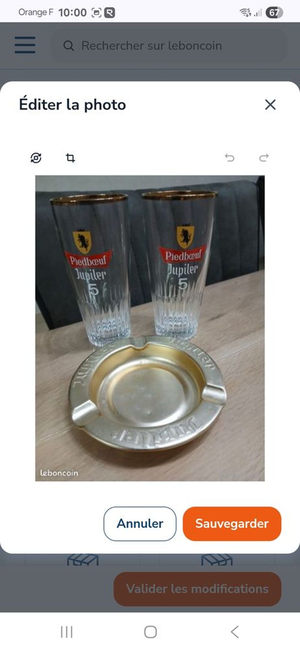 Verres a biere Décoration
