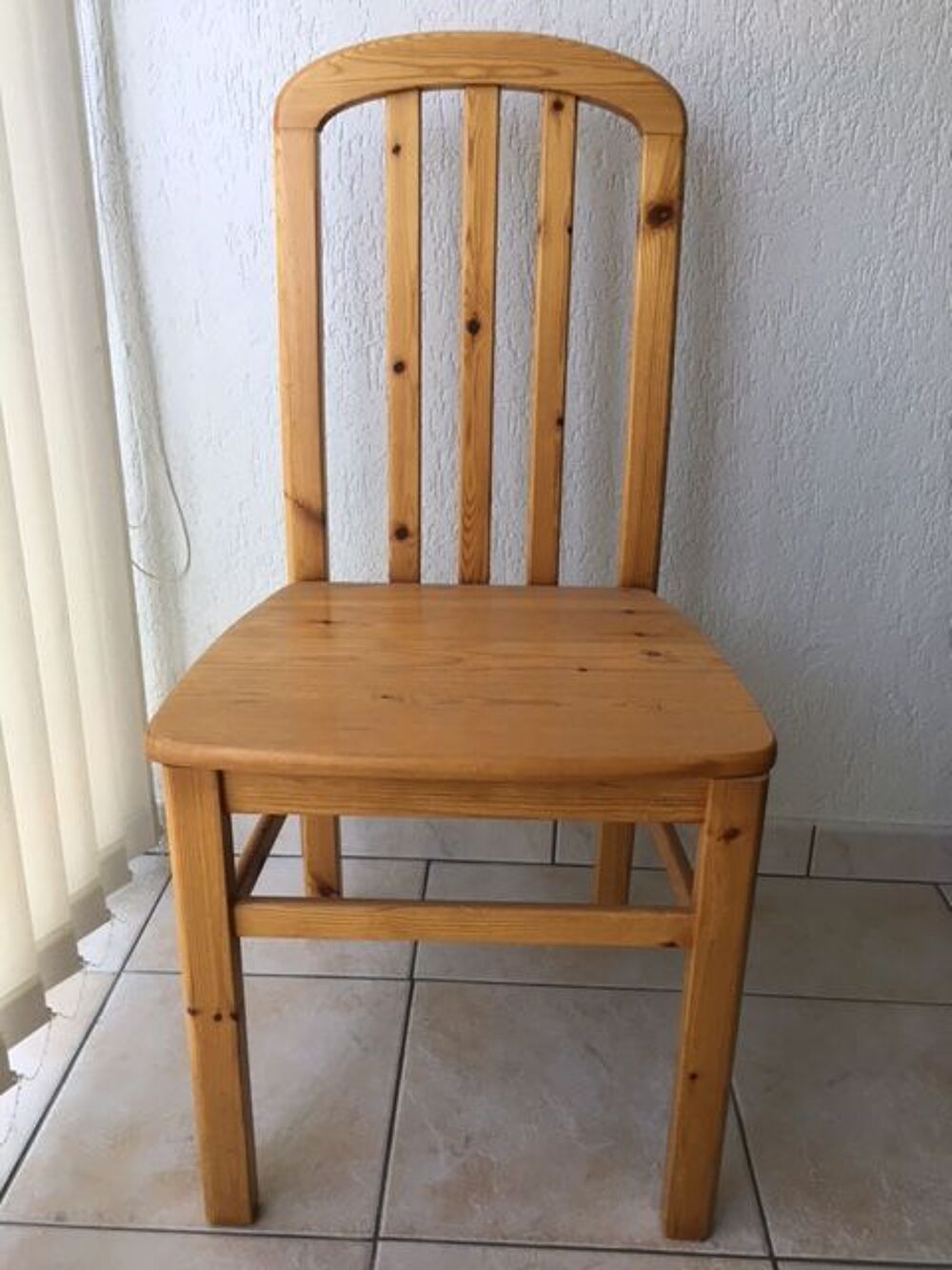 Table avec rallonge et 3 chaises en pin Meubles
