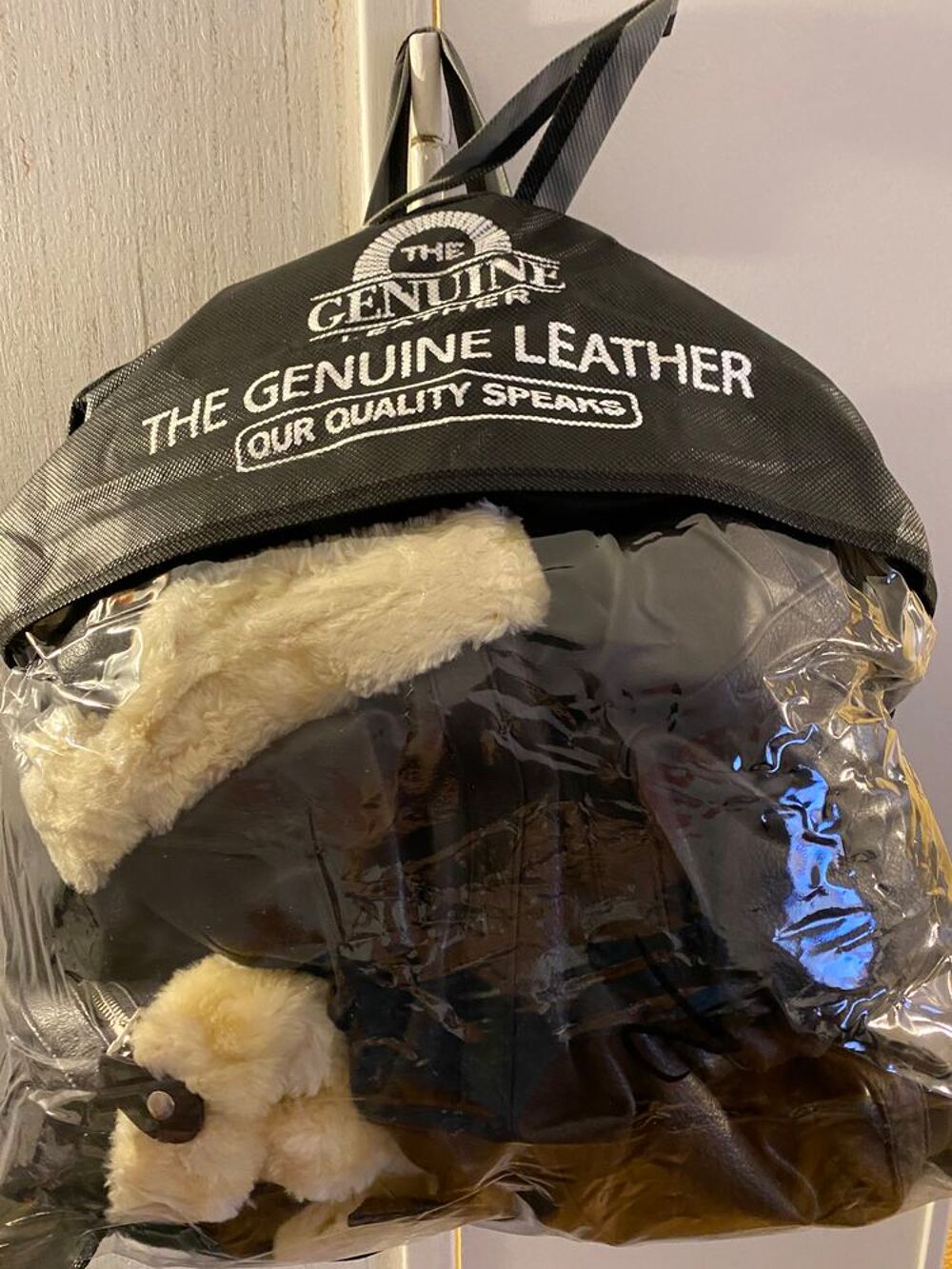 Manteau cuir raf aviator bomber b3 marron V�tements