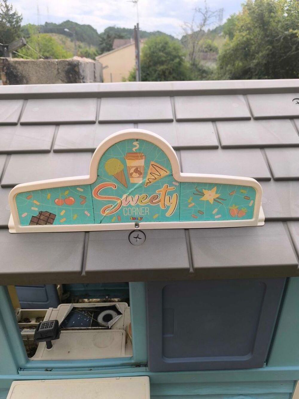 Maison Smoby marchand de glaces Jardin