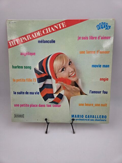 Vinyle 33 tours Hit Parade Chante : Mario Cavallero 4 Vulbens (74)
