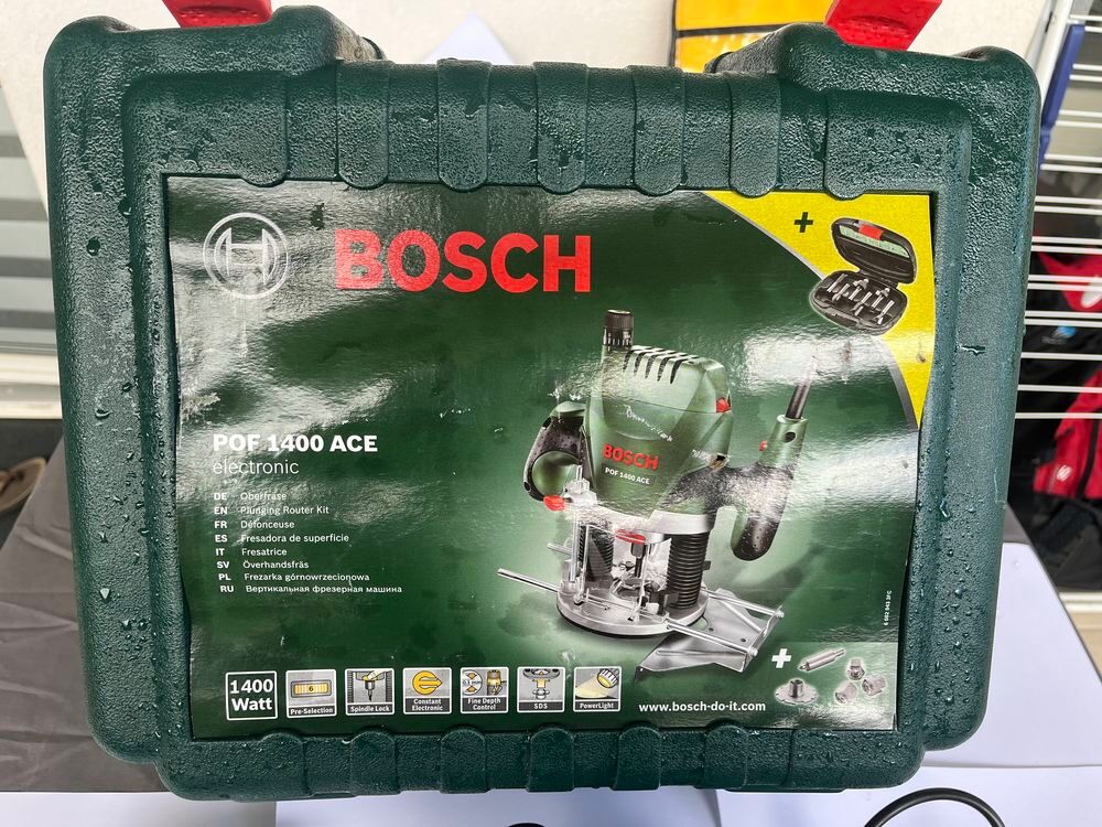 D&eacute;fonceuse Bosch POF1400 ACE &eacute;tat neuf Bricolage