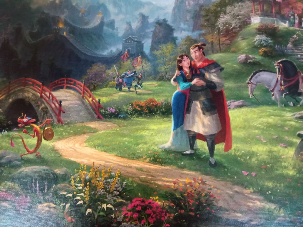 Puzzle Schmidt Thomas Kinkade Disney:Mulan. Jeux / jouets