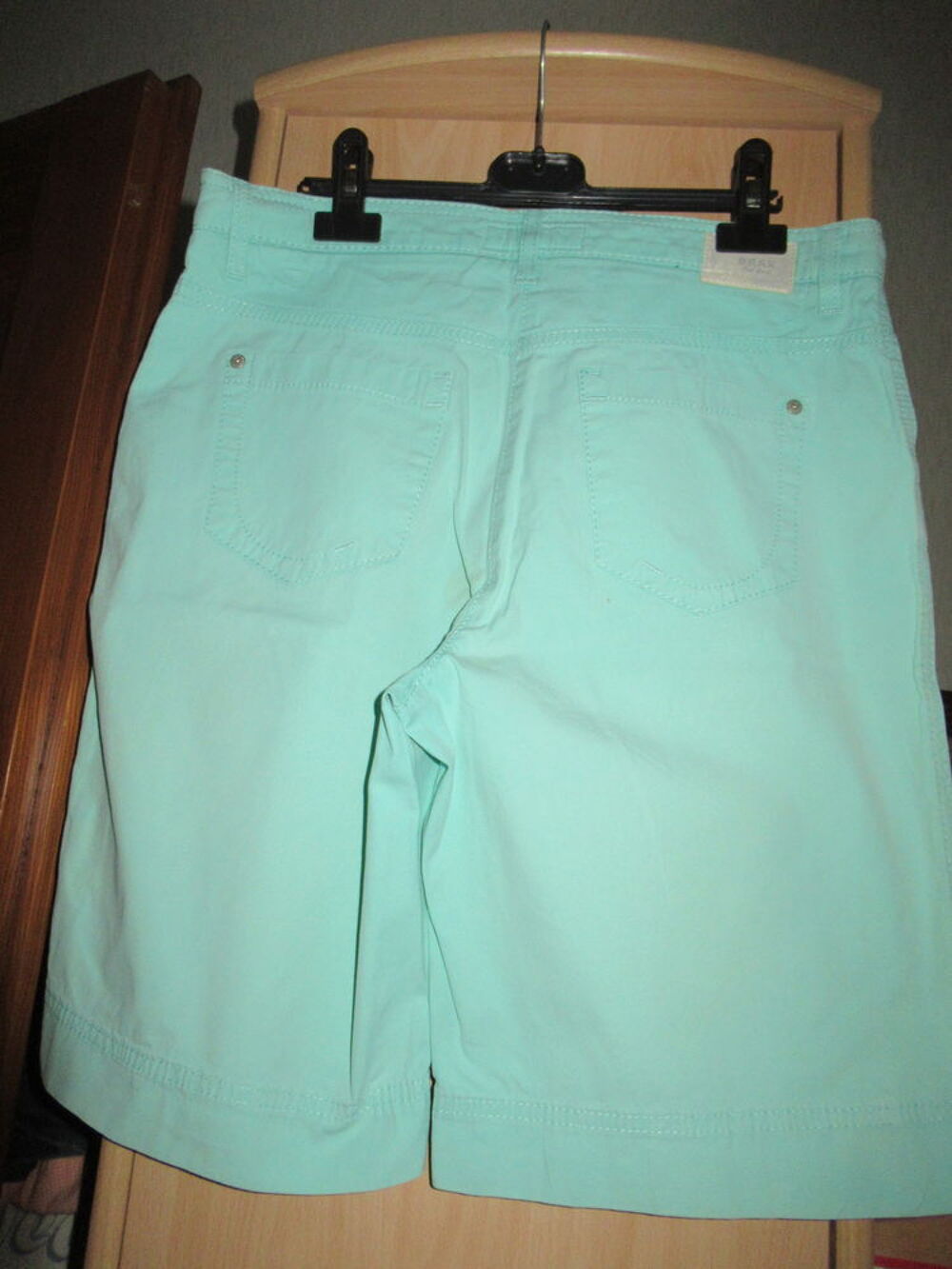 Short femme vert de marque BRAX Feel Good 42 Vêtements