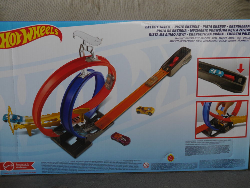 Hot Wheels Action Energy Track - Piste Energie - 1 voiture Jeux / jouets