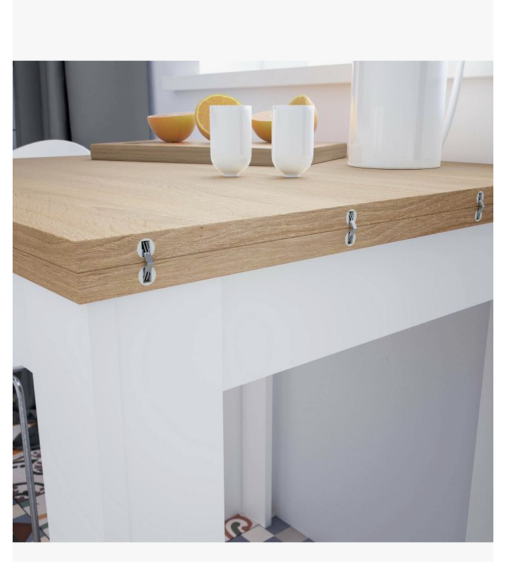 Table de salle &agrave; manger pliable Meubles