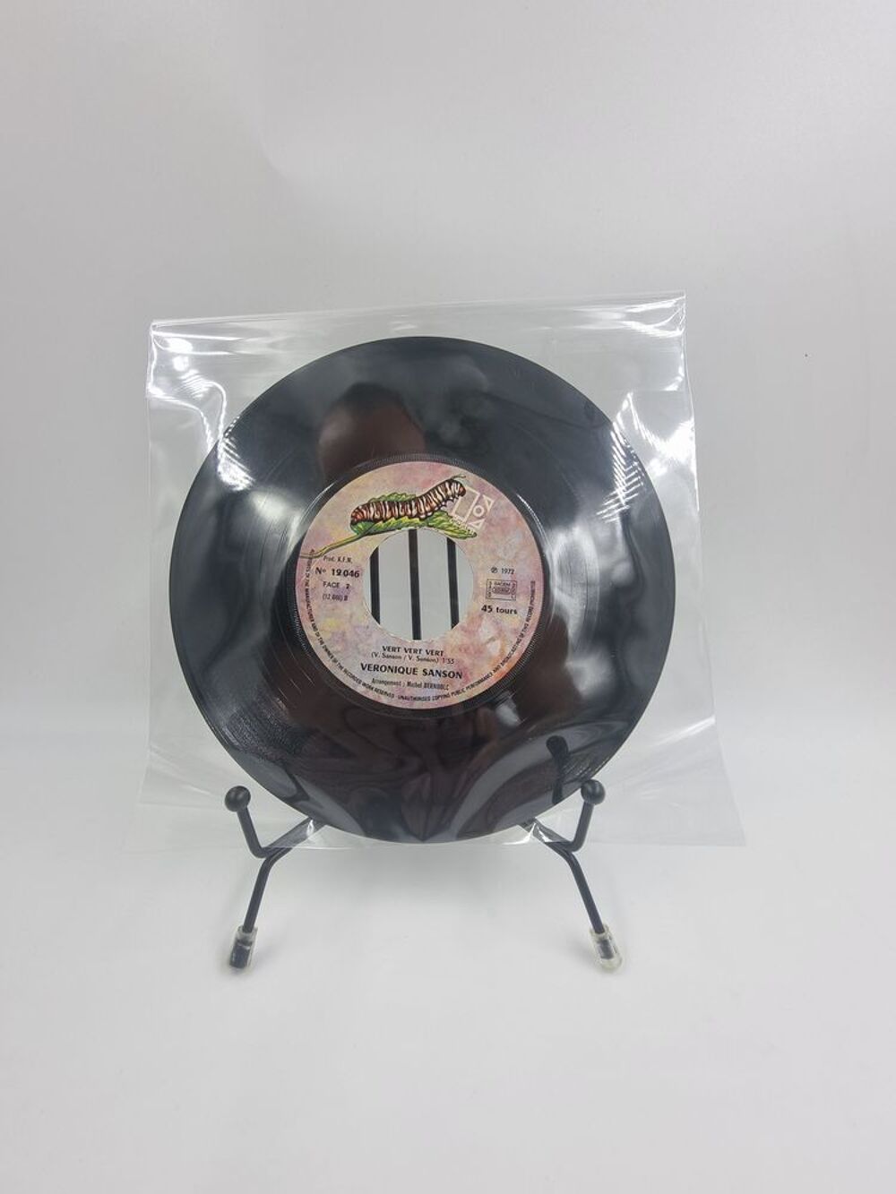 Vinyle 45 tours V&eacute;ronique Sanson : Vert Vert Vert / Besoin.. CD et vinyles