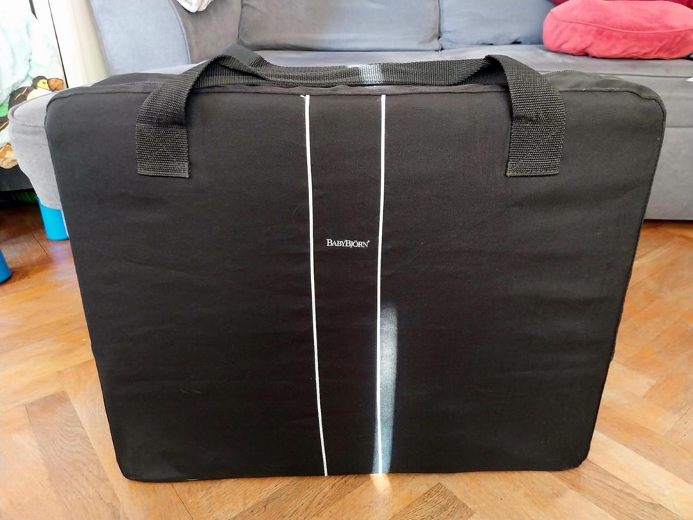 Lit parapluie BabyBj&ouml;rn Light Bleu clair Pu�riculture