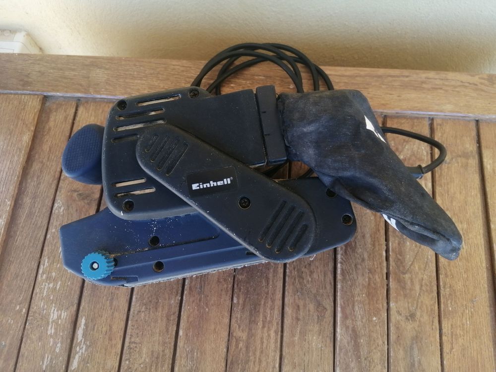 Ponceuse &agrave; bande Einhell BT-BS 850/1 E Bricolage
