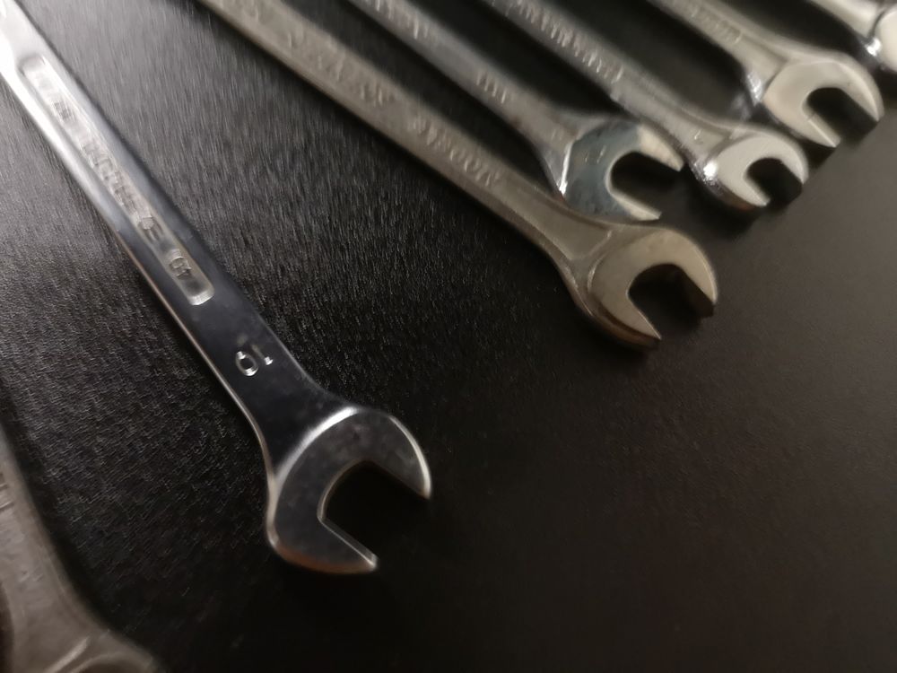 15 Cl&eacute;s FACOM et son &eacute;tui CUIR Bricolage
