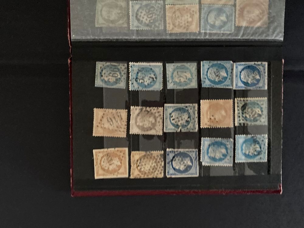 Albums de timbres fran&ccedil;ais 